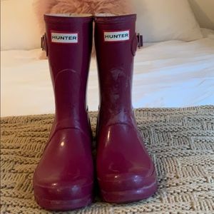 Short Hunter rain boots